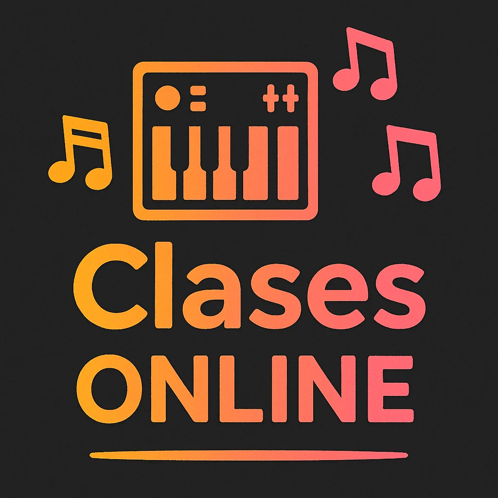 Material promocional de las clases online de Música360
